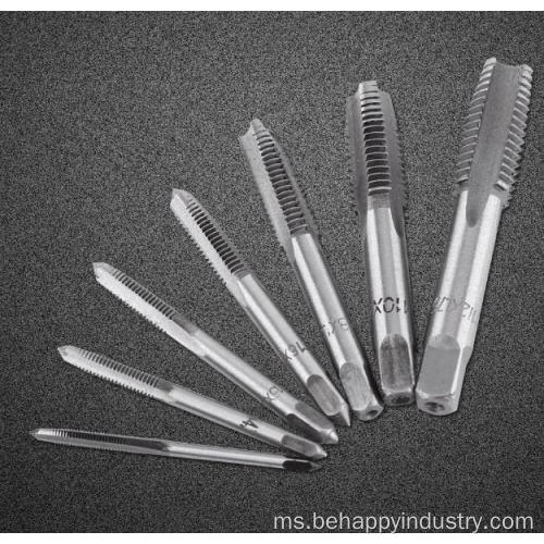 7PCS Metric Thread Steel Tap Tapping Alat